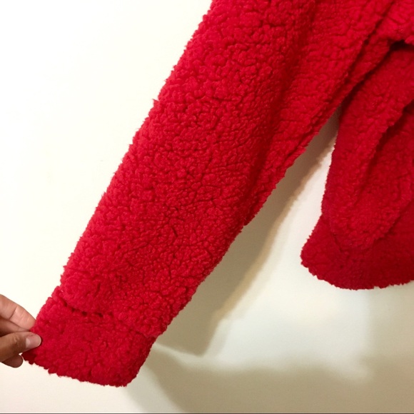 ✨HP✨Wallflower Holiday Sherpa Sweater - Red - XL - Picture 6 of 9